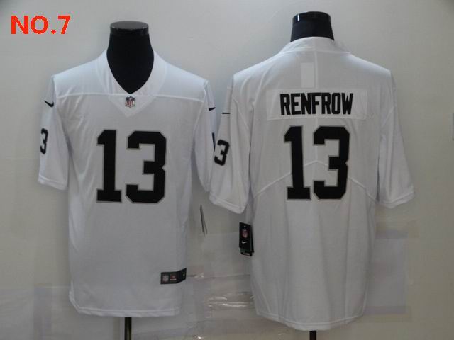 Men's Las Vegas Raiders 13 Hunter Renfrow Jesey NO.7;